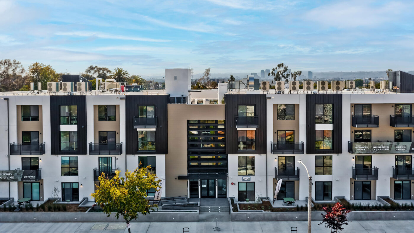 close front shot of the property building